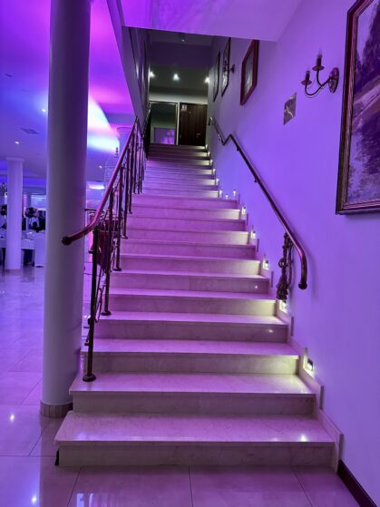 Nieporęt Sala Magnacka dekoracja światłem